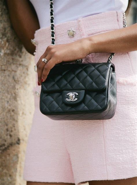 chanel pink square mini|chanel mini square price.